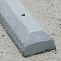 Concrete Parking Bumper 71" x 5" x 8", 185 lbs