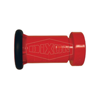 HOSE NOZZLE RED POLY 1-1/2"NST