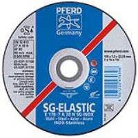 PFERD Performance Line SG 61114 Grinding Wheel, 4-1/2 in Dia, 5/8-11 Arbor, 30 Grit, Super Fine