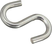 2076BC 4 HVY OPEN S HOOK ZINC