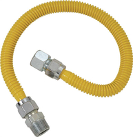 GAS CNCTR 60" 5/8"ODx3/4"PIPE