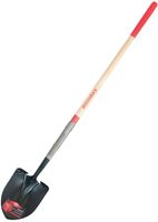 Razor-Back 2593600 Round Point Shovel with SuperSocket and PowerStep, Wood Handle