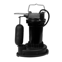 Little Giant 5.5 Series 505702 Sump Pump, 3.5 A, 115 V, 1/4 hp, 1-1/2 in Outlet, 35 gpm