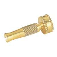 Mintcraft GT-10163L Adjustable Garden Hose Nozzle 3-Inch Brass