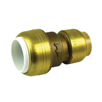 SharkBite UIP4016A Transition Pipe Coupling, 3/4 in, Brass, SCH 40, SCH 80, SCH 180 Schedule, 200 ps