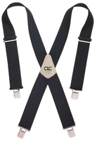 CLC Tool Works 110BLU Work Suspenders, Nylon, Blue