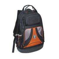 Klein 55421BP-14 Tradesman Pro Tool Bag Backpack, 39 Pockets, Black, 14 Inch
