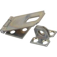 National Hardware V30 Series N102-145 Safety Hasp, 2-1/2 in L, 1 in W, Steel, Zinc