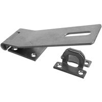 National Hardware V30 Series N102-517 Safety Hasp, 7 in L, 2-1/2 in W, Steel, Zinc
