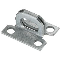National Hardware V30 Series N102-764 Safety Hasp, 4-1/2 in L, 1-1/2 in W, Galvanized Steel