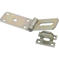 National Hardware V33 Series N103-176 Safety Hasp, 7-1/4 in L, 1.88 in W, Steel, Zinc