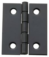 National V1802 Series N211-020 Decorative Broad Hinge, 1-1/2 x 1-1/4 in, Steel, Oil Rubbed Bronze