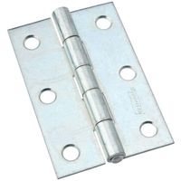 National 518 Series N146-365 Utility Hinge w/ Non-Removable Pin, 3 in, Aluminum/Cold Rolled Steel