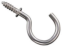 National Hardware DPB2023 Series N119-730 Cup Hook, Steel, Nickel