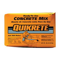 Quikrete 1101-40 Concrete Mixer, Brown/Gray
