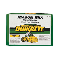 Quikrete 1136-80 Mason Mix, Gray/Gray Brown, Solid, 80 lb Bag