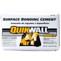 Quikrete 1231-50 Surface Bonding Cement, Gray/Gray-Brown, Granular Solid, 50 lb Bag