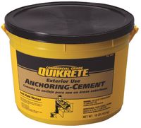 Quikrete 1245-11 Anchoring Cement, Granular, Brown/Gray, 10 lb Pail