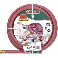 Gilmour 18 Series Reinforced Rubber Hose 5/8 Inch x 25 Feet Red 18-58025