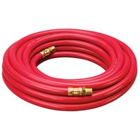 AIR HOSE RUBBER 1/4"x25' RED