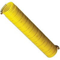 AIR HOSE COILED 1/4"X50' YELLOW