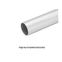 Randall 8 FT M-254 Metal Tube, Round, 8 ft L, 1-1/4 in Dia, 0.055 in Wall, Aluminum, Anodized