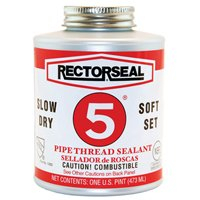 Rectorseal 25631 4-Ounce No. 5 Pipe Thread Sealant
