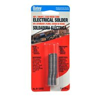 Oatey 53012 Rosin Core Solder, 1 oz Carded, Solid, Silver, 361 to 460 deg F Melting Point