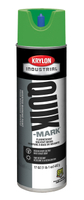 Krylon A03614007 Inverted Marking Spray Paint, Fluorescent Green, 17 oz, Can