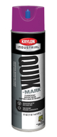 Krylon A03615007 Inverted Marking Spray Paint, Fluorescent Purple, 17 oz, Can