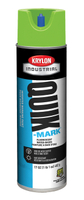 Krylon A03630004 Inverted Marking Spray Paint, Fluorescent Green, 17 oz, Can