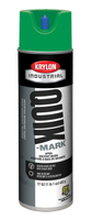 Krylon A03631007 Inverted Marking Spray Paint, Green, 17 oz, Can