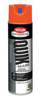 Krylon AT3701007 Inverted Marking Spray Paint, Fluorescent Red/Orange, 17 oz, Can
