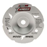 ROTOZIP XW-WD1 Flush-Cut Wheel, 4-1/2 in L, Carbide Cutting Edge