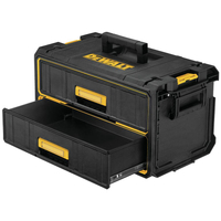 DeWALT ToughSystem Series DWST08290 Drawers, 22 lb, Plastic, Black/Yellow, 21-3/4 in L x 12 in H Out