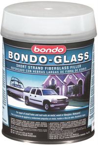 Bondo 272 Glass Reinforced Filler, 1 qt Can, Paste, Pungent Organic