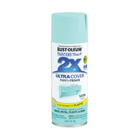 SPRAY PAINT R-O 2X SATIN AQUA