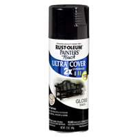 SPRAY PAINT R-O 2X GLS BLK *D*