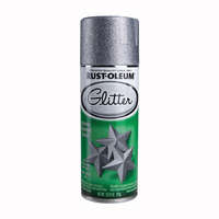 SPRAY PAINT R-O GLITTER SILVER