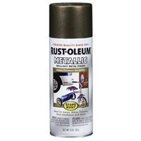 Rust-Oleum 7274830 Metallic Spray, Antique Brass, 11-Ounce