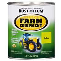 Rust-Oleum 7443502 Specialty  Farm Equipment Enamel,Yellow John Deere, 1-Quart