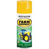 Rust-Oleum 7449830 Specialty Yellow Caterpillar Farm Equipment Enamel Spray, 12-Ounce