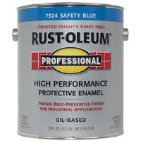 Rust-Oleum 7524-402 Professional Gallon Safety Blue Gloss Enamel Paint