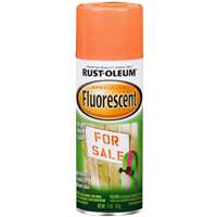 Rust-Oleum 1954830 Fluorescent Spray, Fluor Orange, 11-Ounce
