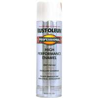 Rust-Oleum 7592838 Professional High Performance Enamel Spray Paint, Gloss White, 15-Ounce