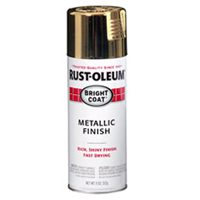 Rust-Oleum 7710830 Bright Coat Metallic Color Spray, Gold, 11-Ounce