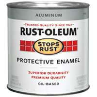 Rust-Oleum 7715502 Protective Enamel Paint Stops Rust, 32-Ounce, Metallic Aluminum