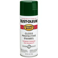Rust-Oleum 7738830 Stops Rust Spray Paint, 12-Ounce, Gloss Hunter Green