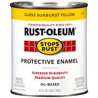 Rust-Oleum 7747502 Protective Enamel Paint Stops Rust, 32-Ounce, Sunburst Yellow