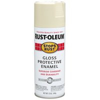 Rust-Oleum 7770830 Stops Rust Spray Paint, 12-Ounce, Gloss Almond